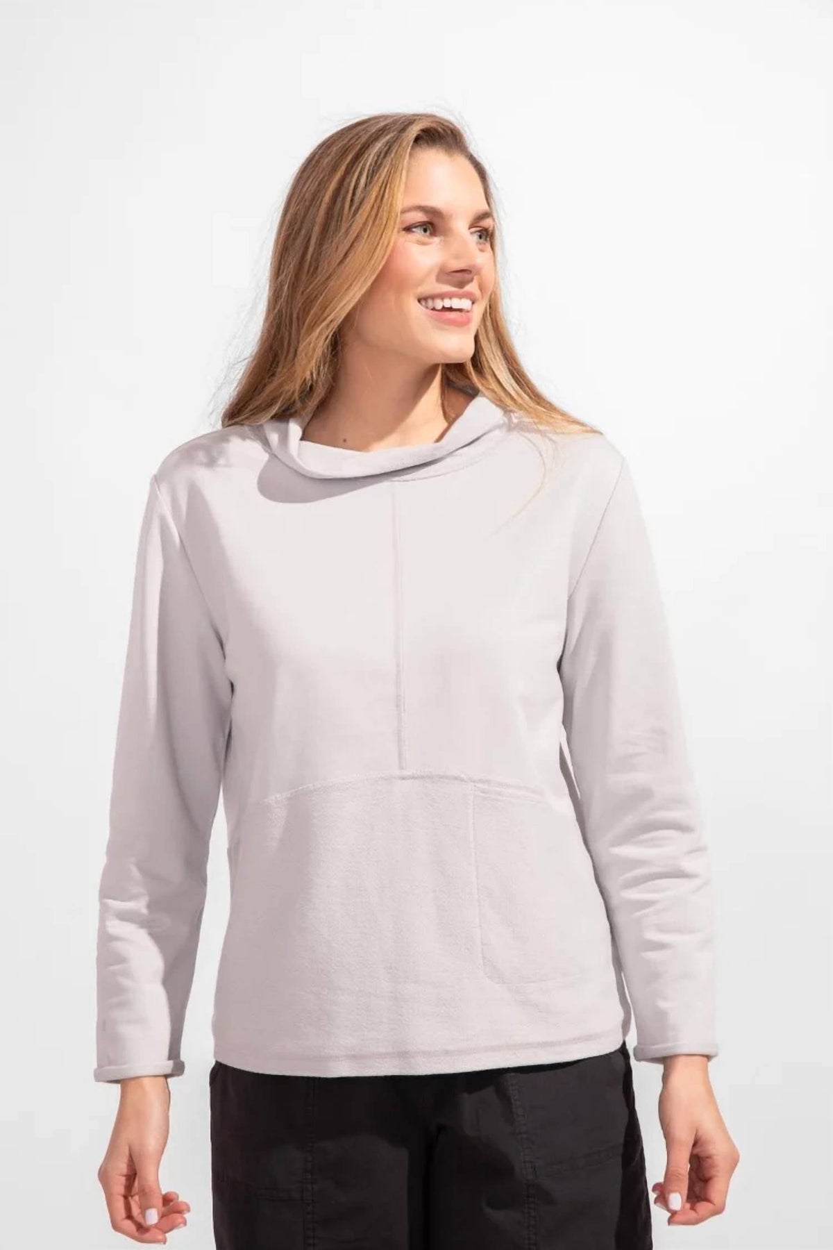 Escape By Habitat - Ocean Front Terry Pocket Pullover Sweatshirt