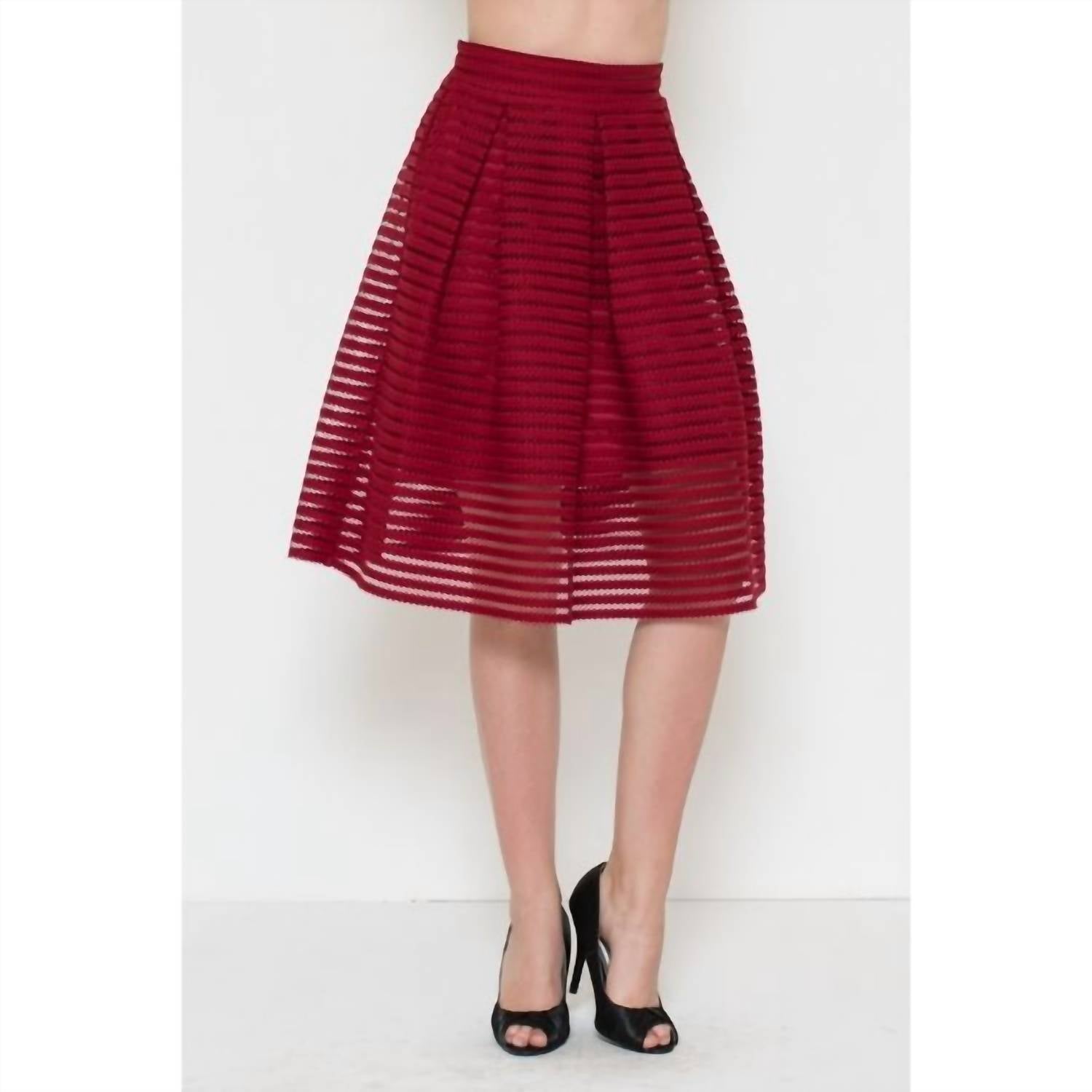 Tru Colors - Sassy Silhouette Skirt