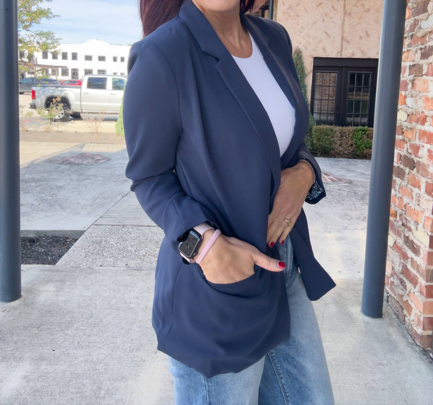 Skies Are Blue - Emmie Blazer