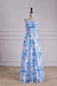 Joy Joy - Women's A-line Strapless Dress