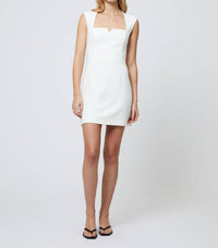 French Connection - Whisper Notched Square Neck Dress