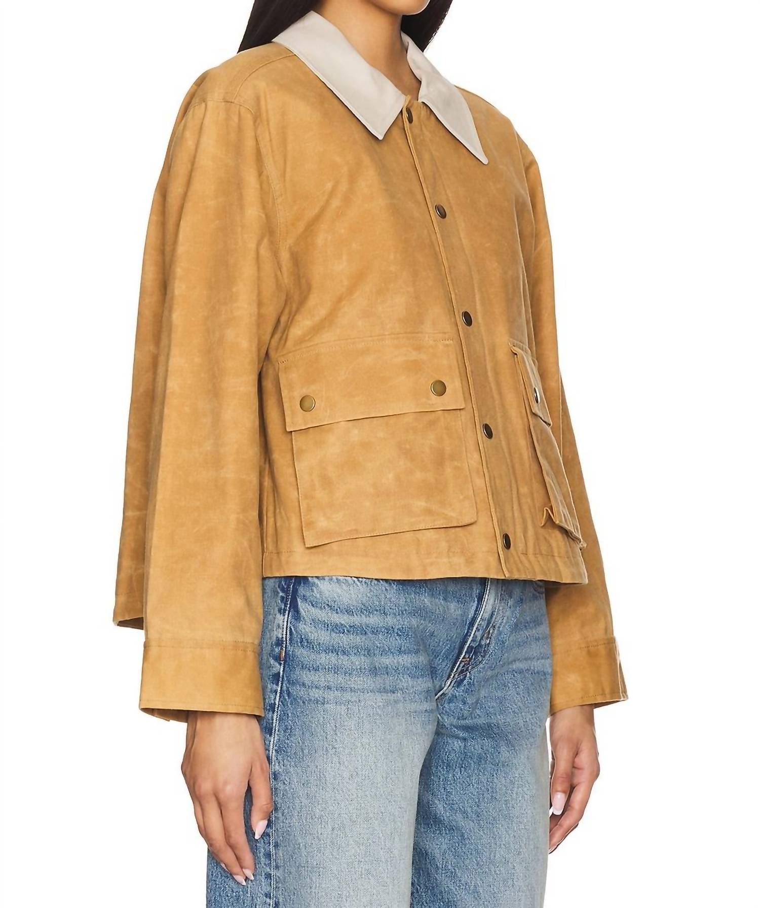 The Great. - Waxy Swing Jacket