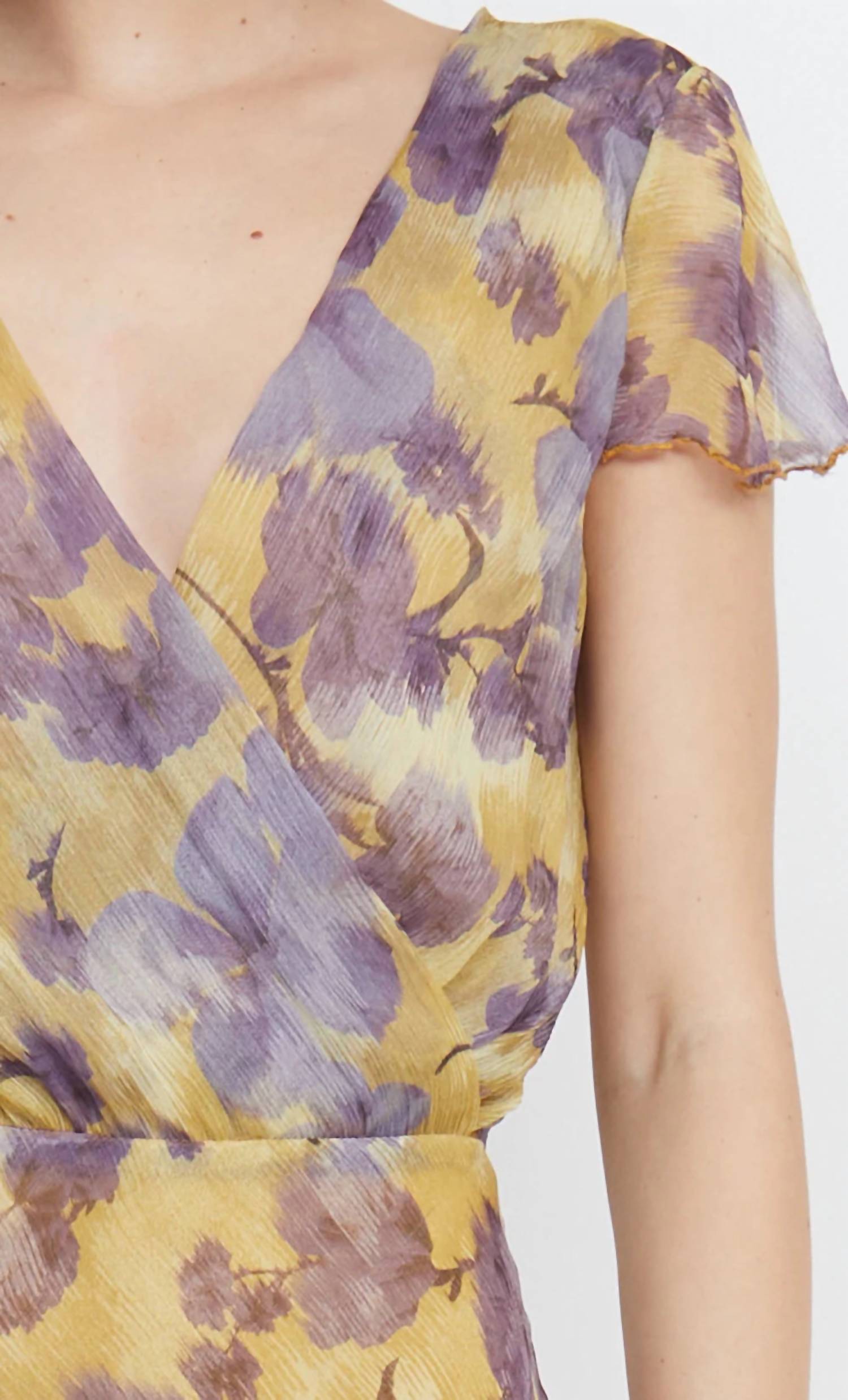 Bernadette Wrap Maxi Dress