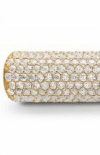 Story Jewellery - Women's Cubic Zirconia Pave Tube Charm