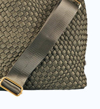 Ahdorned - Women's Lily Woven Neoprene Convertible Crossbody Tote