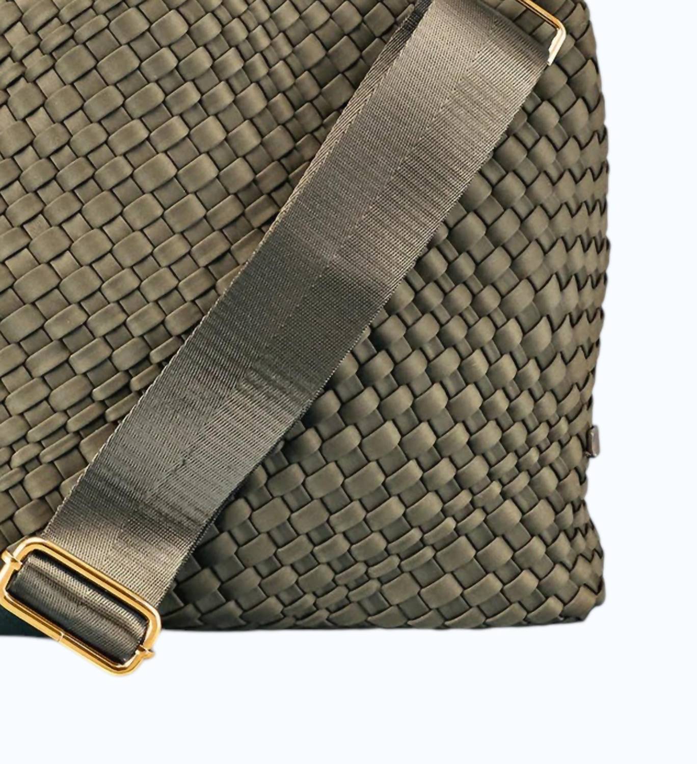 Ahdorned - Women's Lily Woven Neoprene Convertible Crossbody Tote