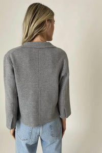 Six/Fifty - Louisa Knit Quarter Sleeve Blazer