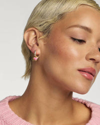Kendra Scott - Women's Ari Heart Arrow Convertible Huggie Earrings