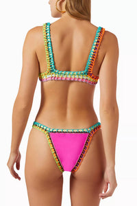 Pq Swim - Swim Crochet Bikini In Set