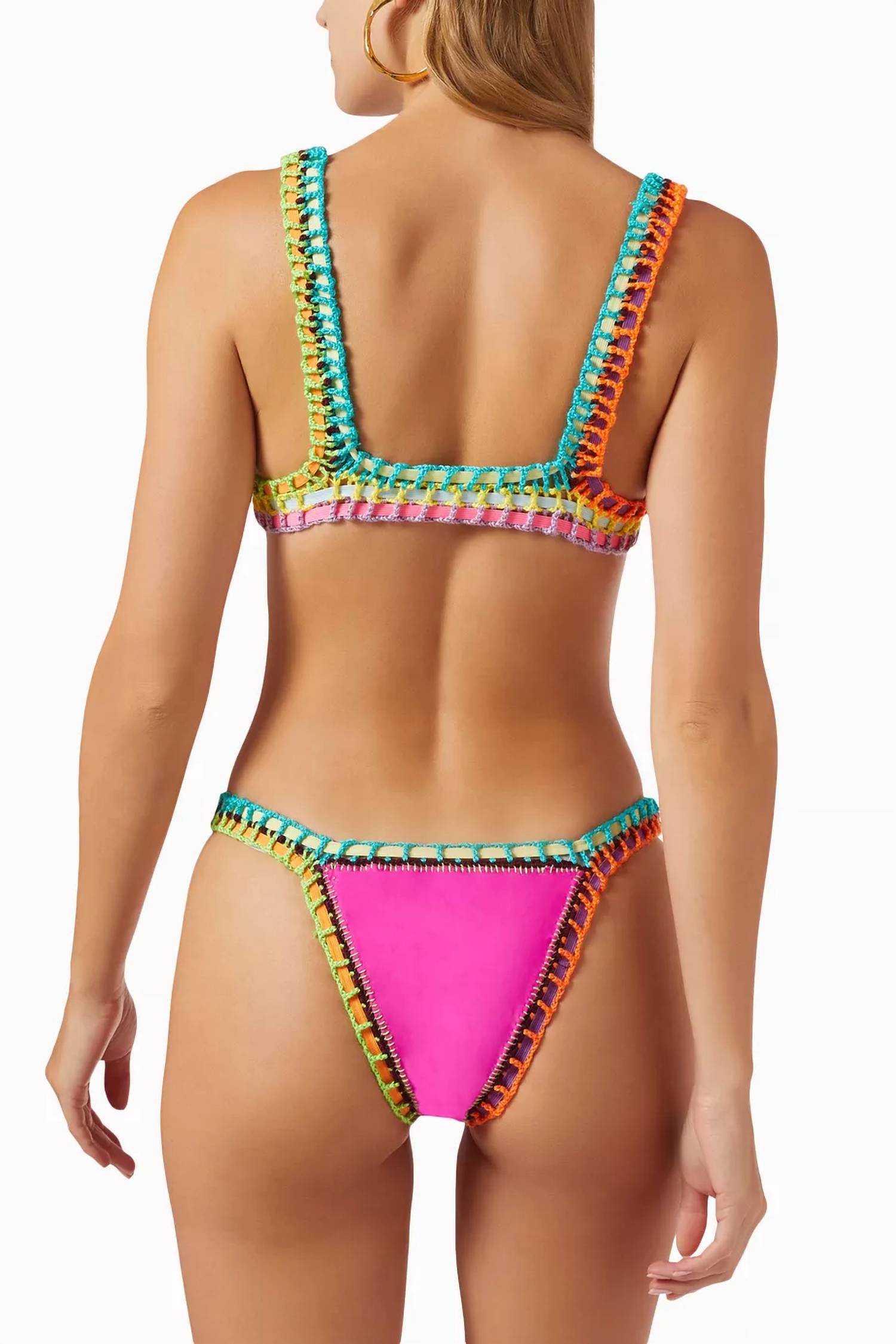 Pq Swim - Swim Crochet Bikini In Set