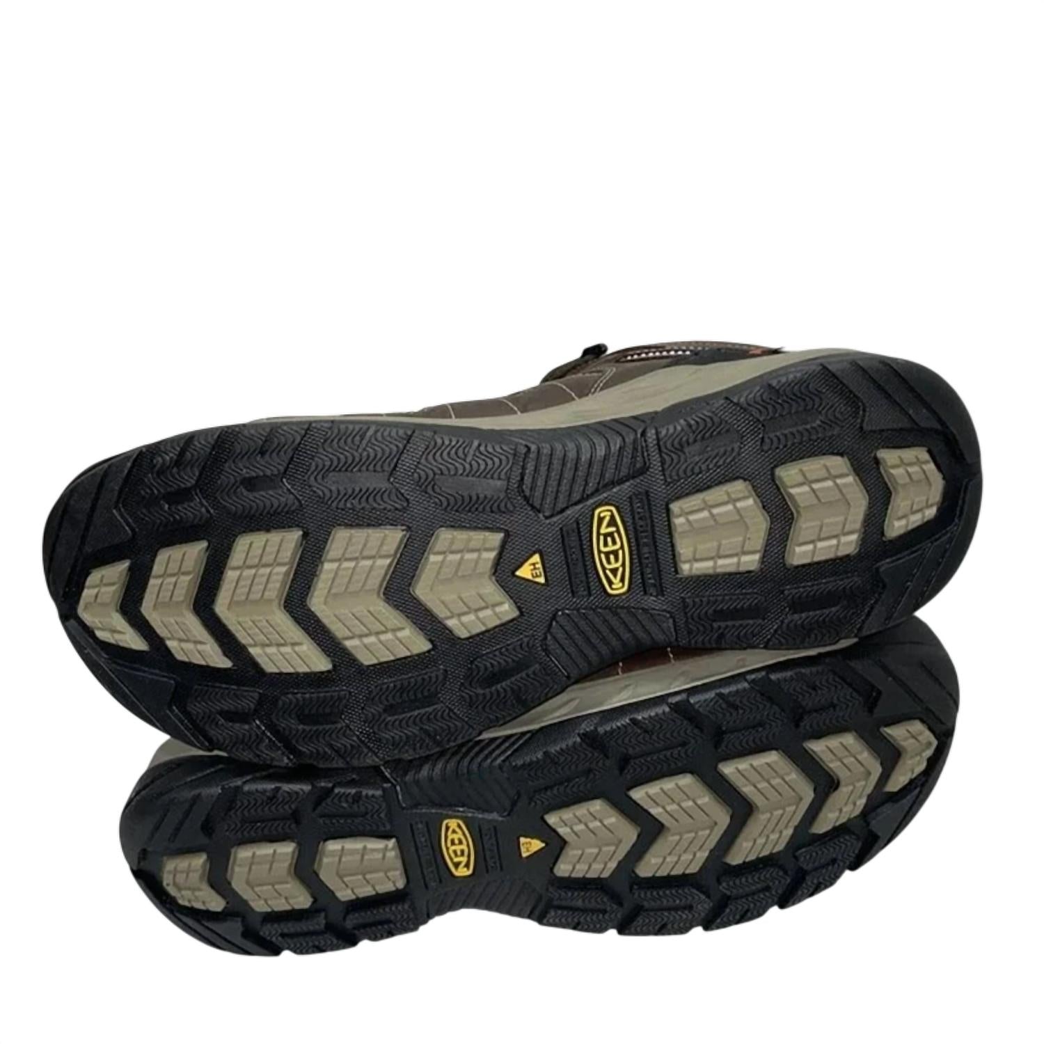 Keen Men's Flint Ii Waterproof Steel-Toe Work Boot in brown - men's boots - view 4
