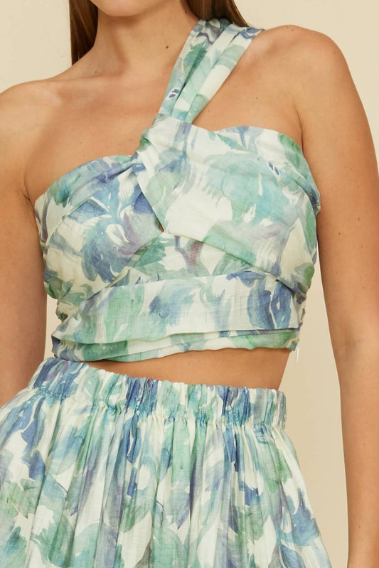 Lucy Paris - Sophia One Shoulder Top