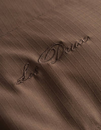 Les Deux Noor Ripstop Jacket in slate brown - men's jacket - view 4