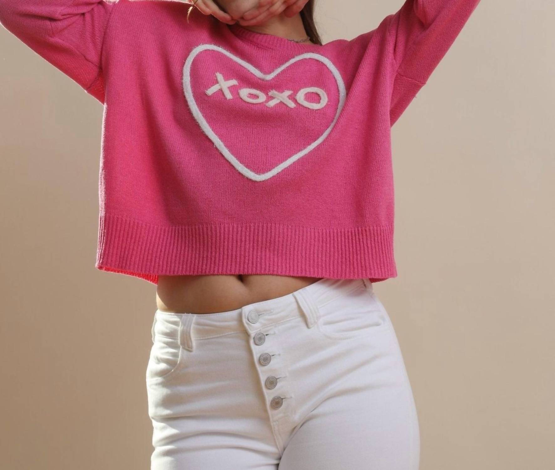 Le Lis - Xoxo Crewneck Sweater