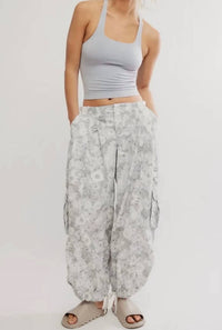 Free People - Printed Charmer Utility Pants