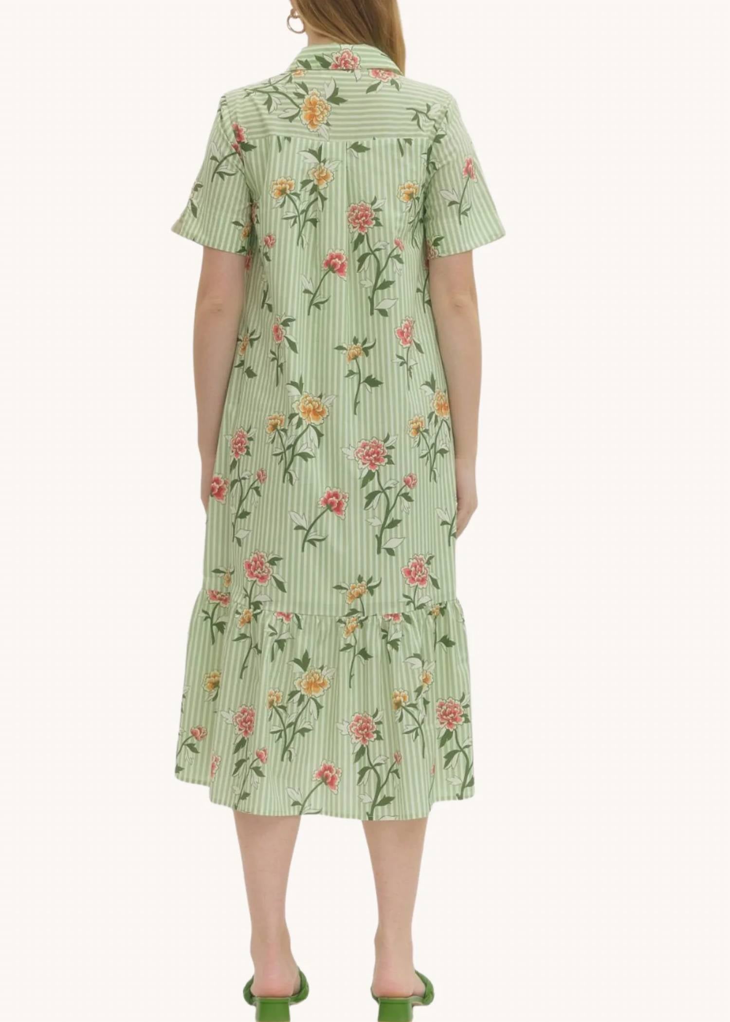 Entro - Elizabeth Cotton Midi Dress