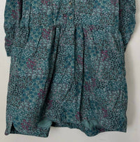 Tea N Rose - Girl's Cord Henley Shirt Dress