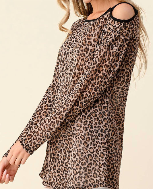 Blumin - Shimmering Leopard Top