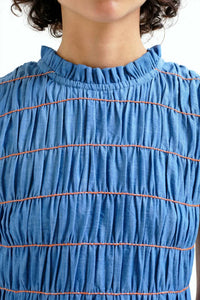 Compania Fantastica - Chambray Mini Dress