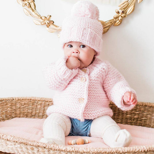 Huggalugs - Baby Girls Knit Sweater