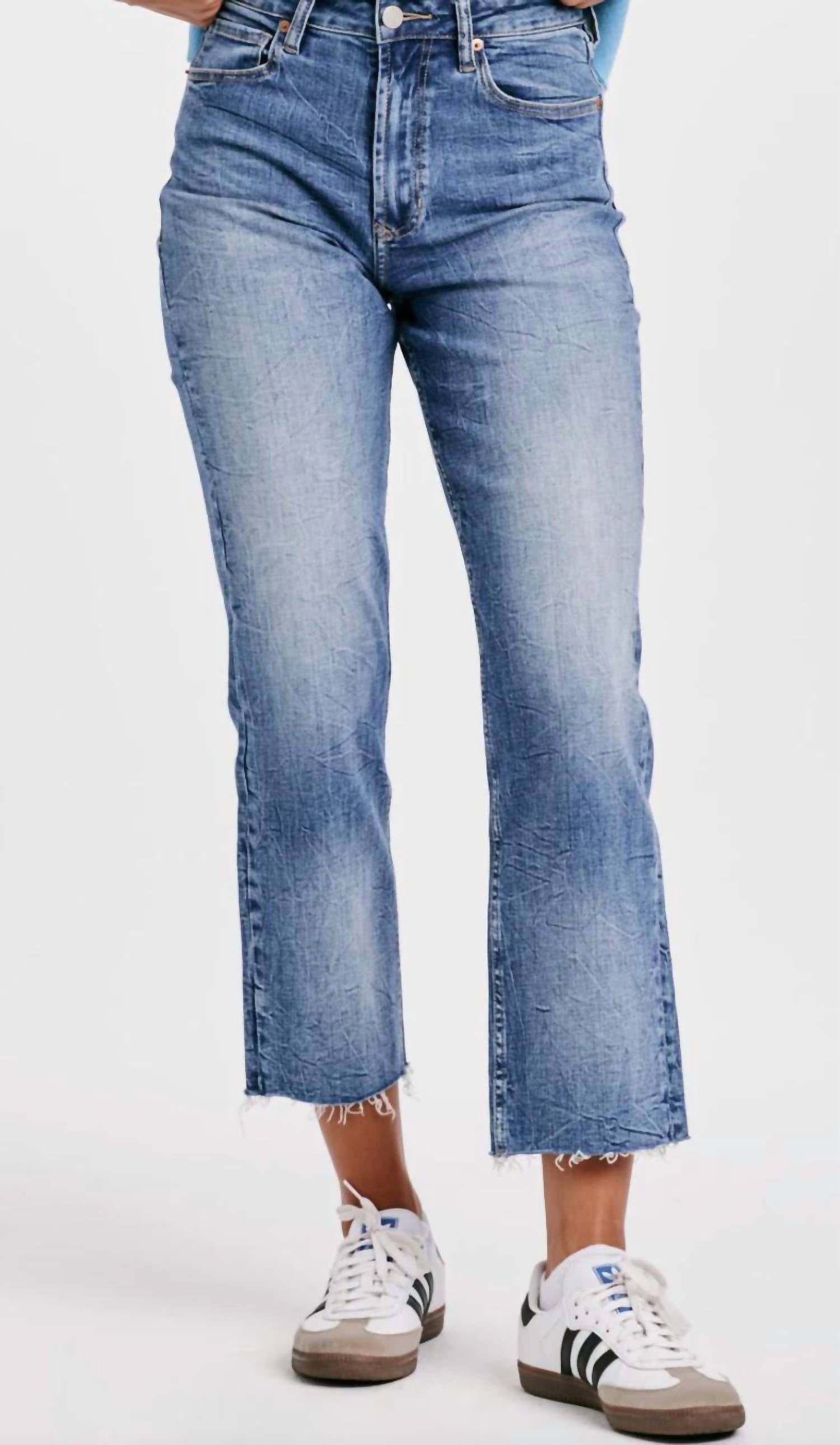 Dear John Denim - 90s Super High Rise Ankle Straight Jeans
