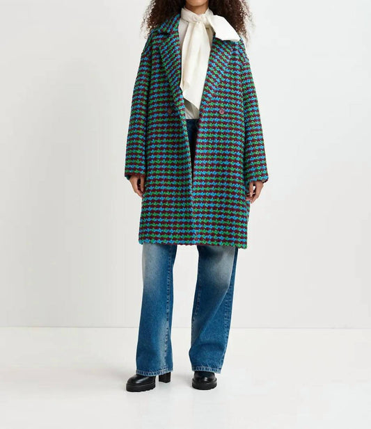 Essentiel Antwerp - Giral Wool Tweed Oversized Coat