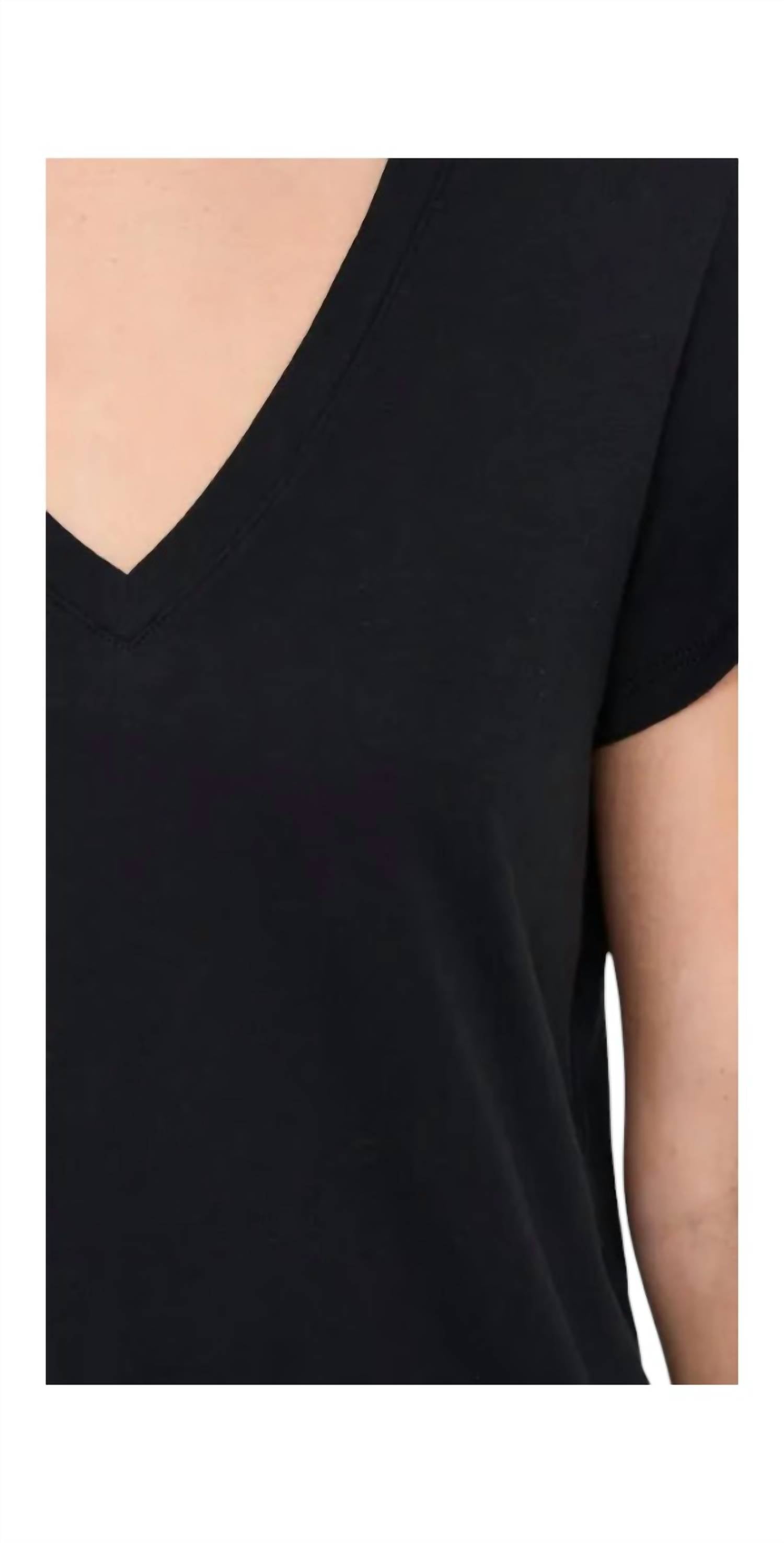 Vince - Essential Cotton V-neck T-shirt