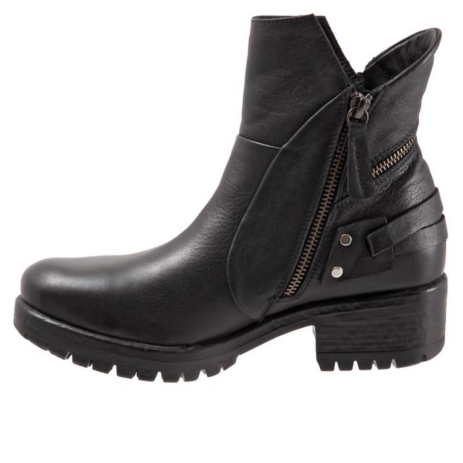 bueno Women's Fallon Ankle Boots in black 1 - women's shoe