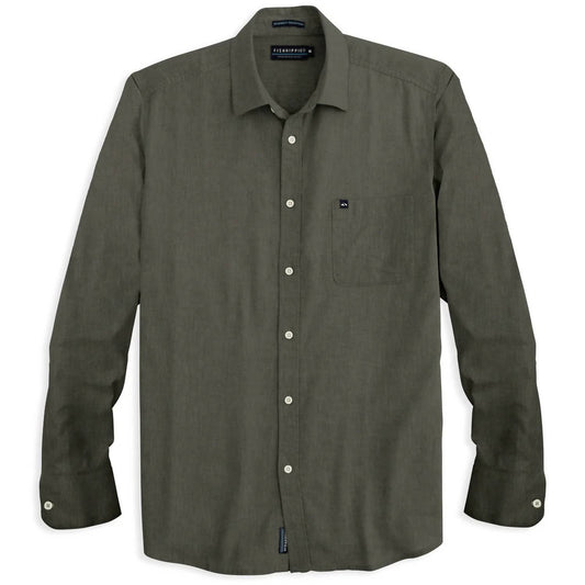 Fish Hippie Co - Men's Rumfront Long Sleeve Shirt