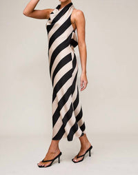 Le Lis - The Halter Cowl Neck Midi Dress