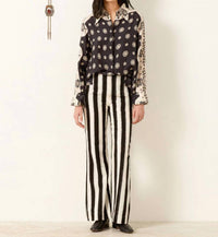 ALIX OF BOHEMIA Dana Bronco Bandana Shirt in black - women's shirt - view 4