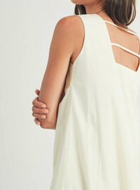 Elle Grey - Poplin Midi Dress