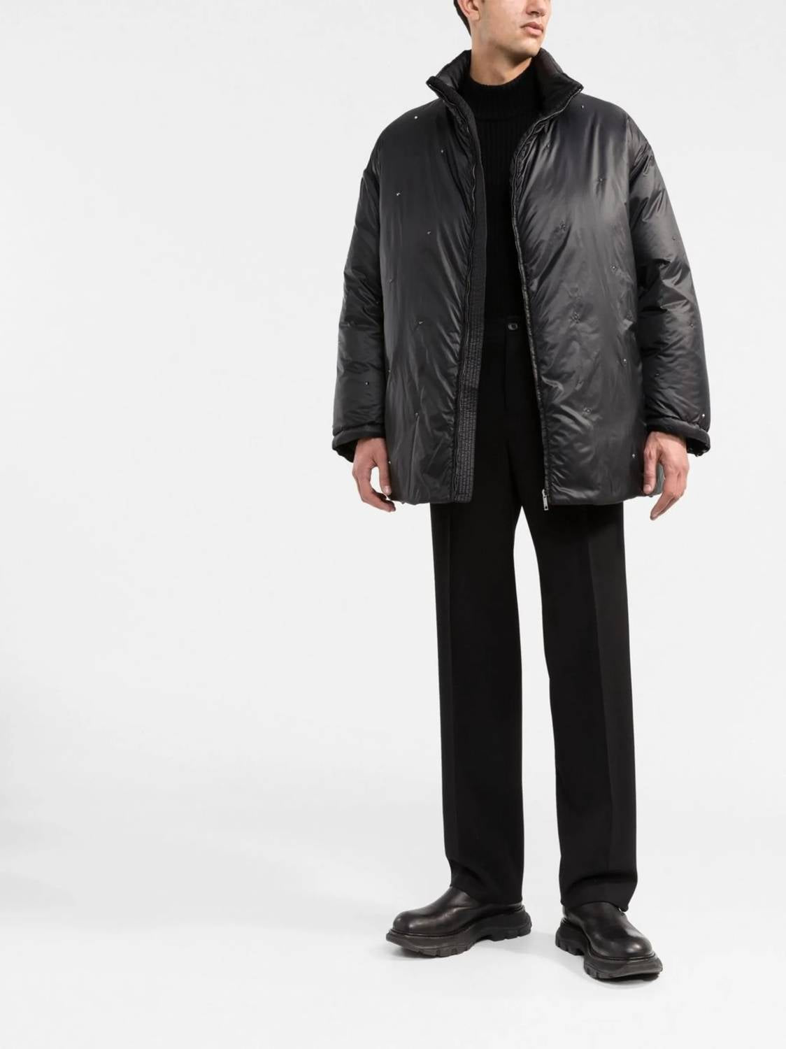 Valentino - Reversible Rockstud Down Jacket