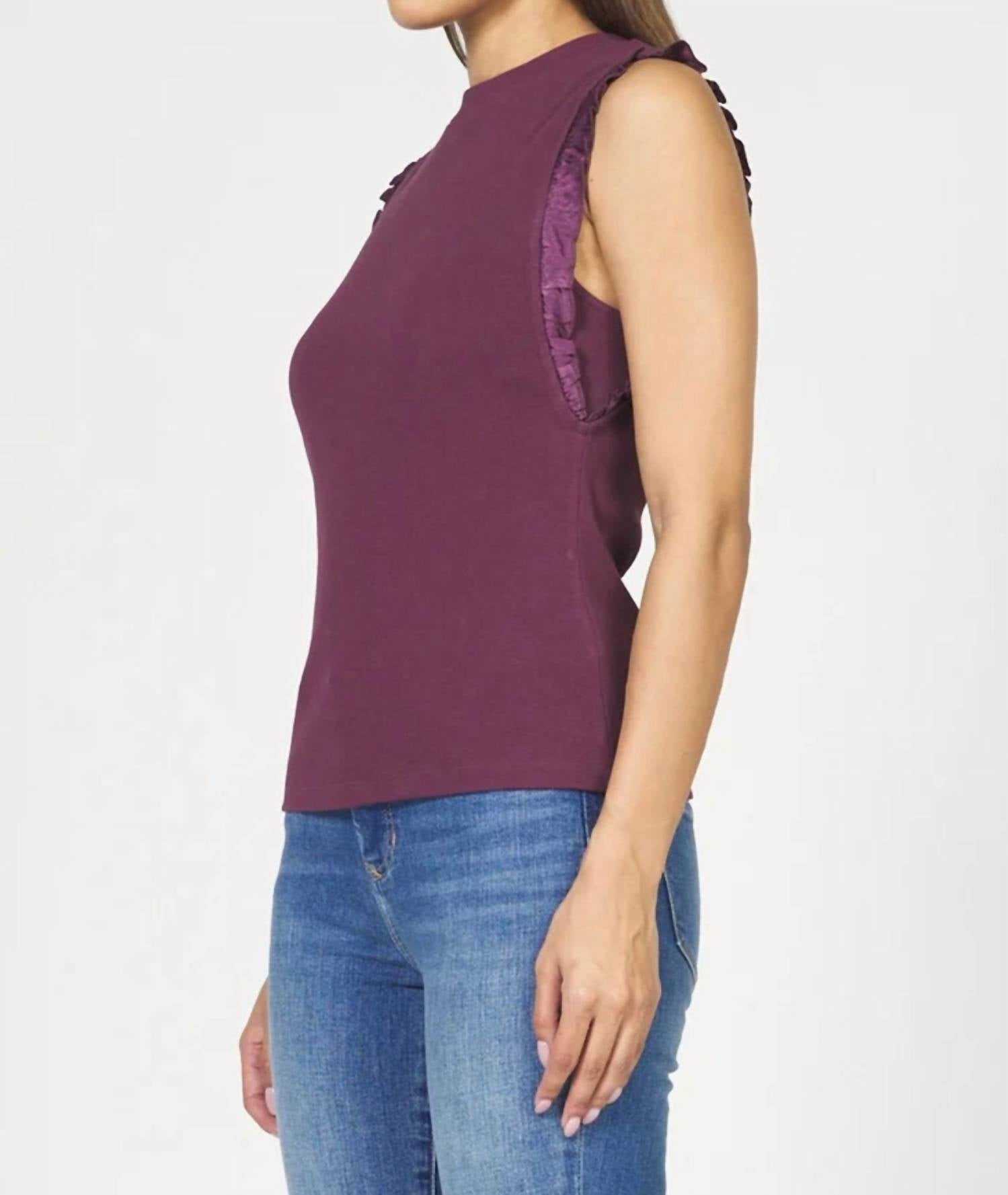 Dear John Denim - Bridget Ruffle Sleeve Top