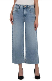 Kut From The Kloth - GWEN HIGH RISE WIDE LEG SLOUCHY WIDE LEG JEANS