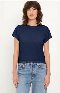 Michael Stars - Grayson Supima Slub Crop Crew Tee
