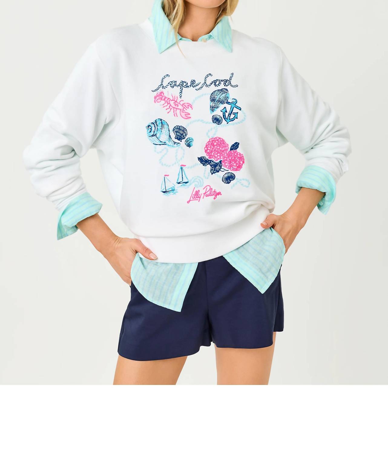 Lilly Pulitzer - Ballad Cotton Sweatshirt