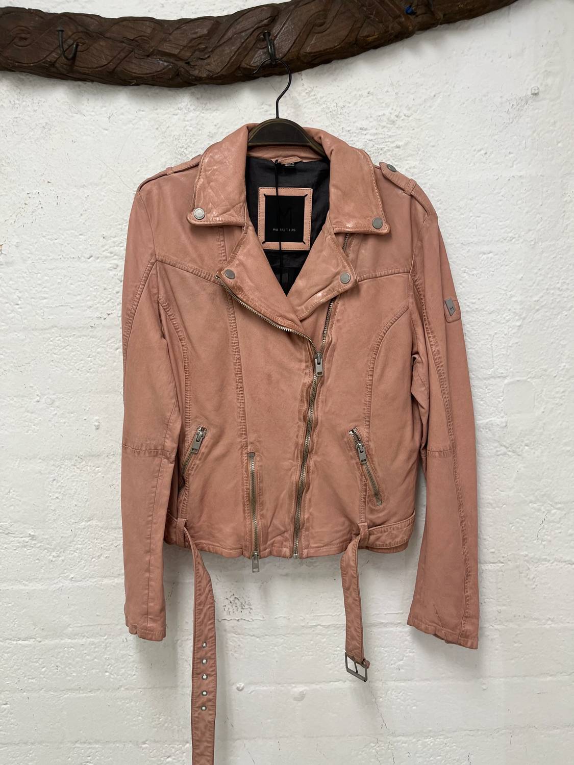 Mauritius - Wild 2 Regular Fit Leather Jacket