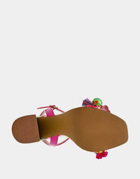 Betsey Johnson - Women's Masen Floral Block Heel Dress Sandal