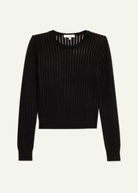 Frame - Sheer Stripe Sweater