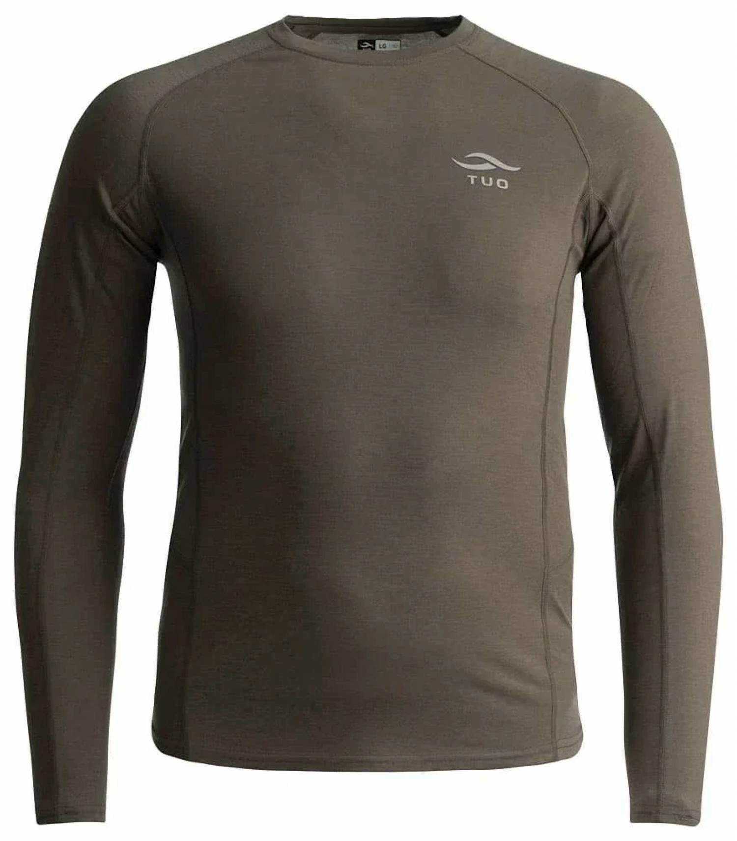 Tuo - Men's Kinetic Merino 150 Base Layer Long Sleeve Crewneck Shirt