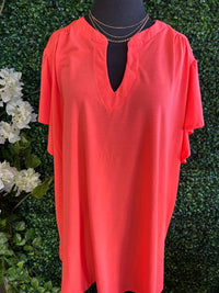 White Birch - Women's Flutter Blouse
