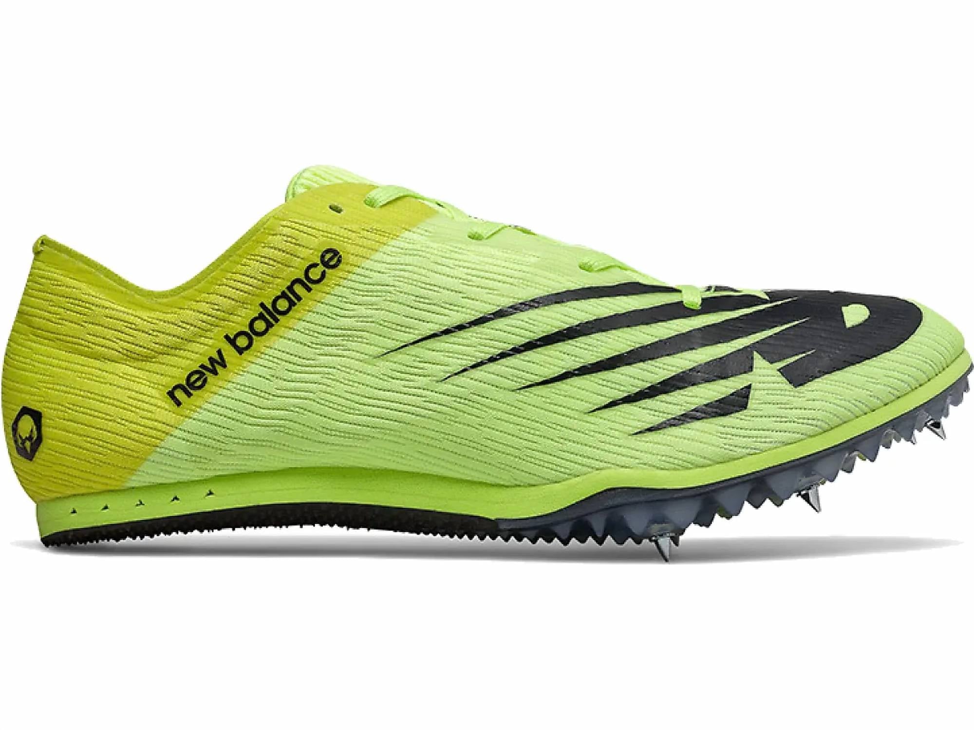 New Balance Men's Md500v7 Spikes in sulphur yellow black - men's shoe