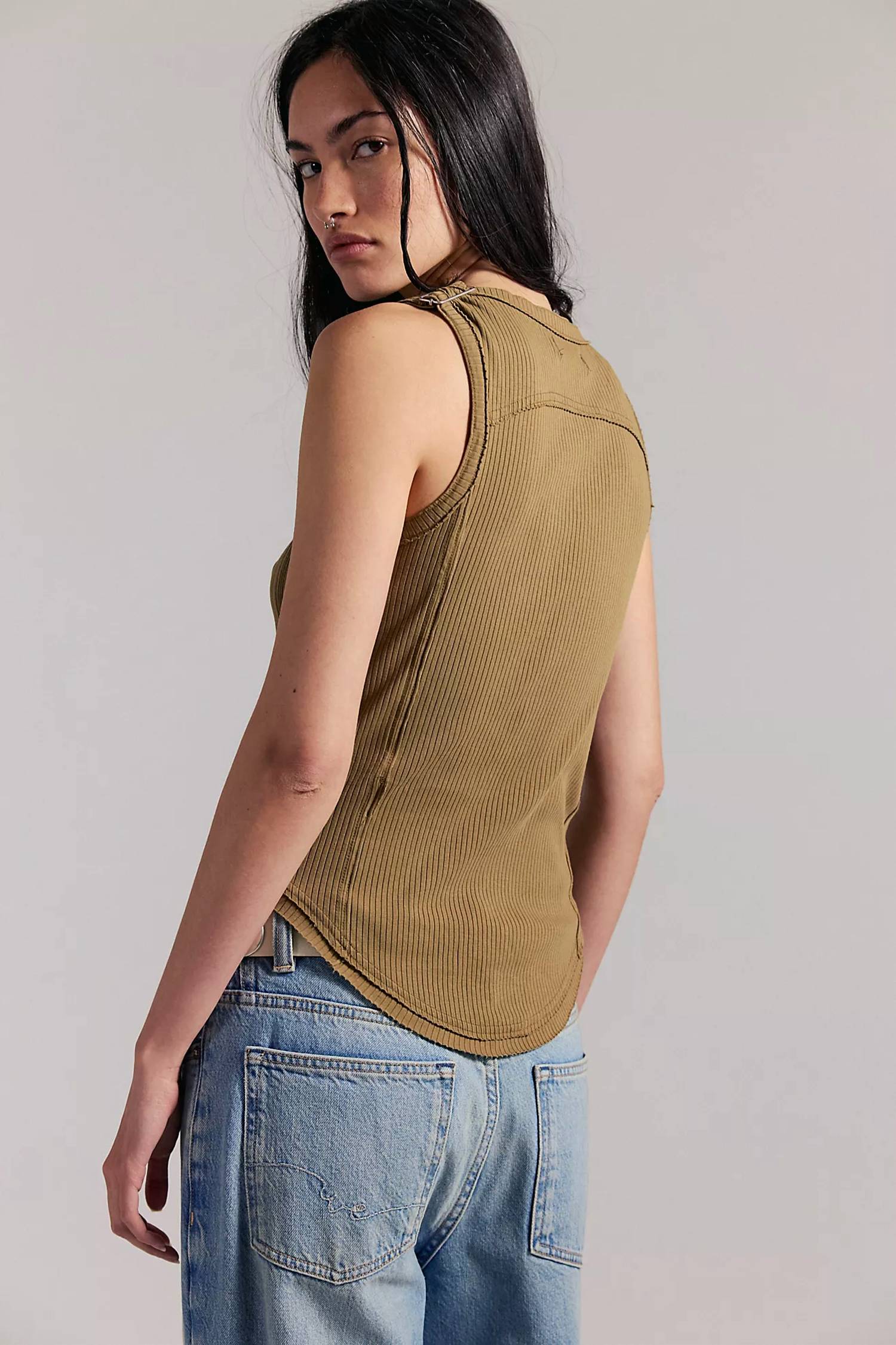 Free People - Jamie Buckle Tank Top