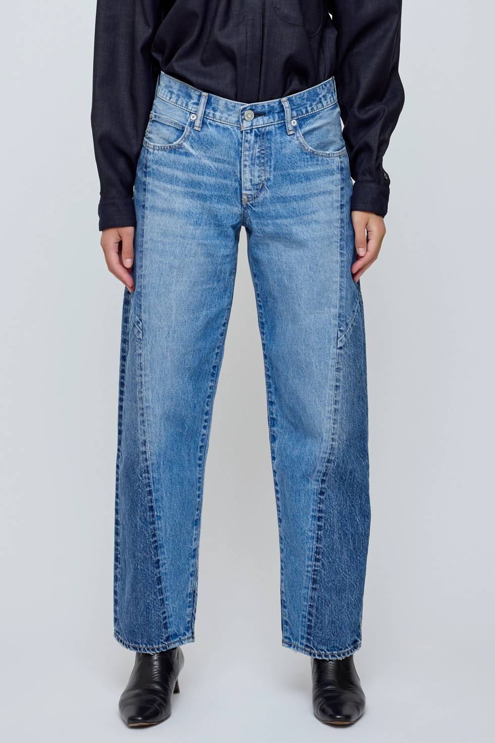 Moussy - Micco Remake Wide Tapered Jeans