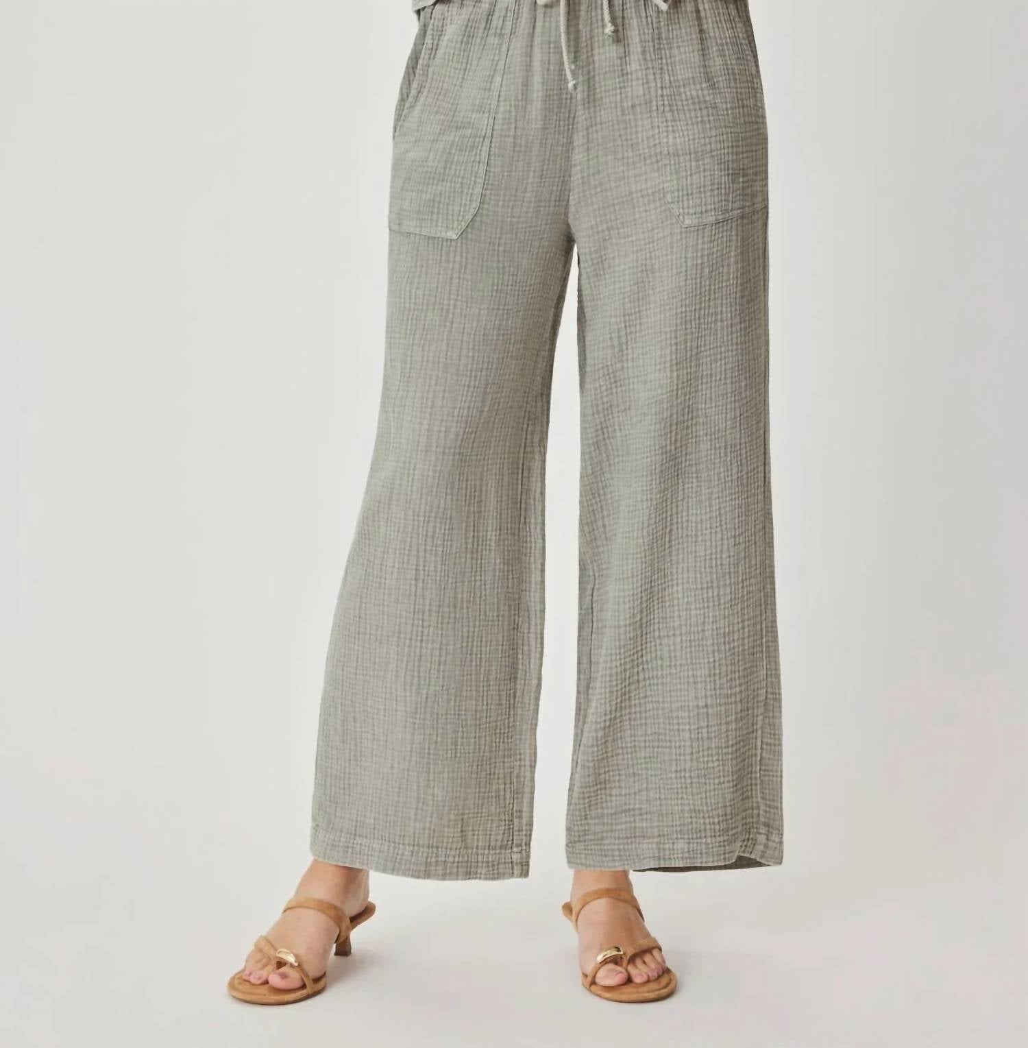 Splendid - Ava Gauze Wide Leg Pants