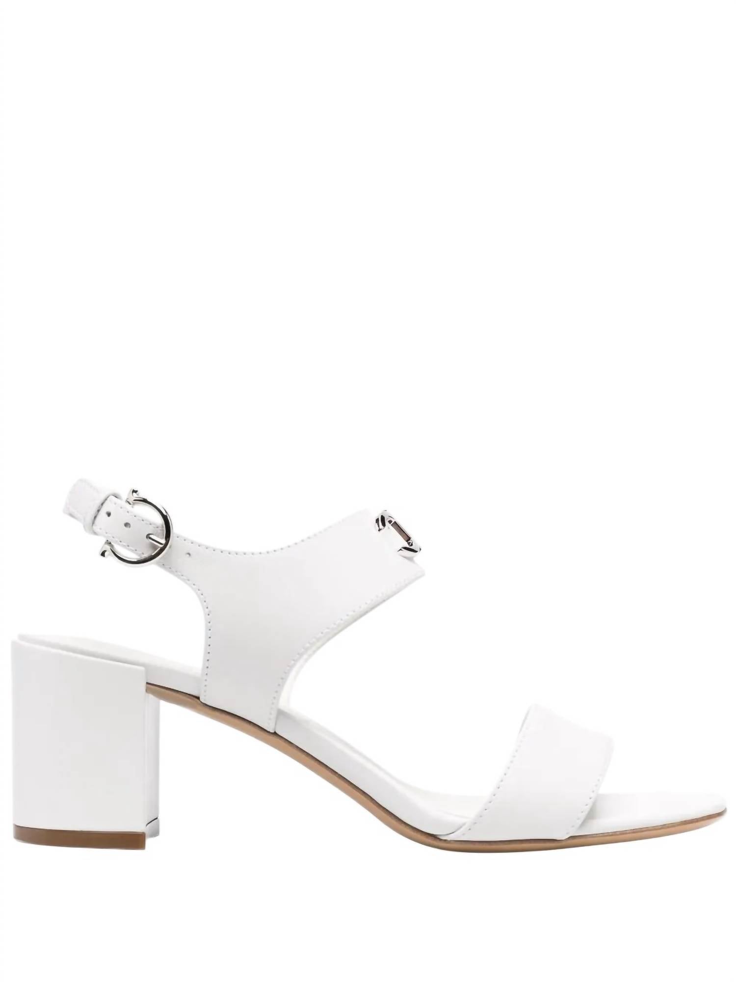 Salvatore Ferragamo - Women's Gancini Logo-plaque Sandals