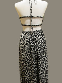 Hyfve - Women's Cut Out Deep V Maxi Dress