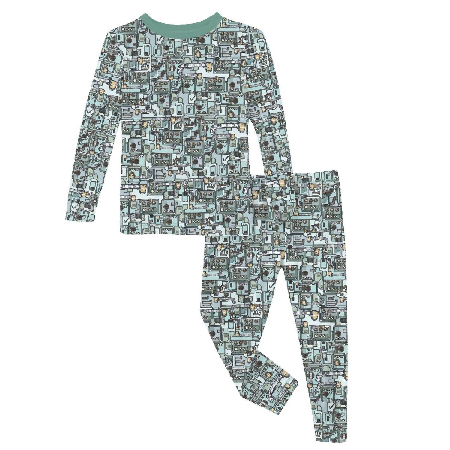 Kickee - Kid's Long Sleeve Pajama Set