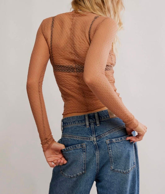 Free People - Minding My Business Sheer Top